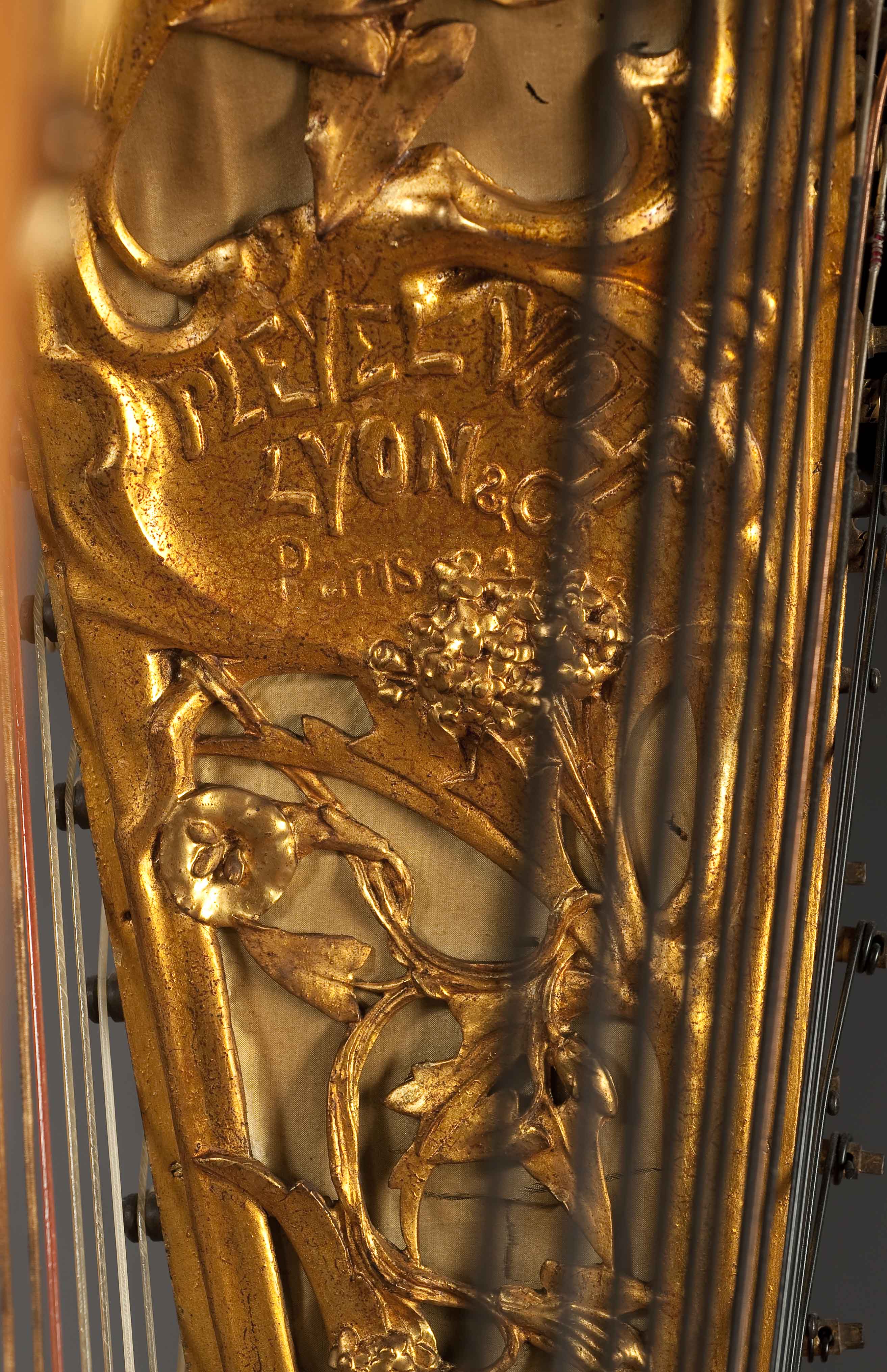 Chromatische harp detail 2